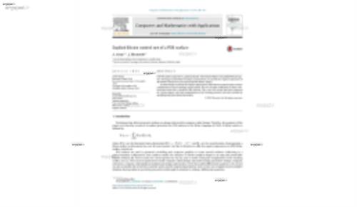 Explicit Bézier control net of a PDE surface